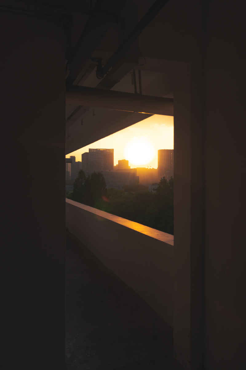 日落黄昏