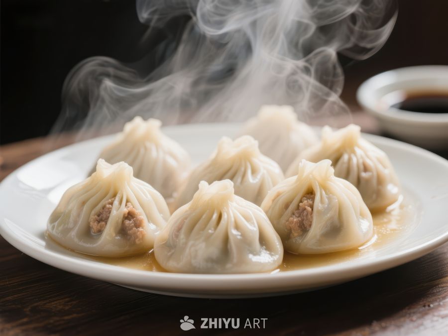 热腾腾的小笼包 641