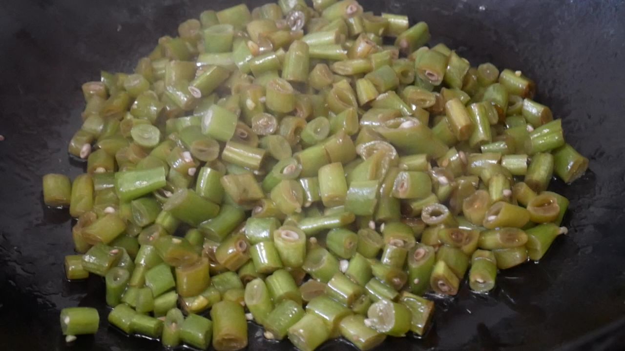煮四季豆(水干)