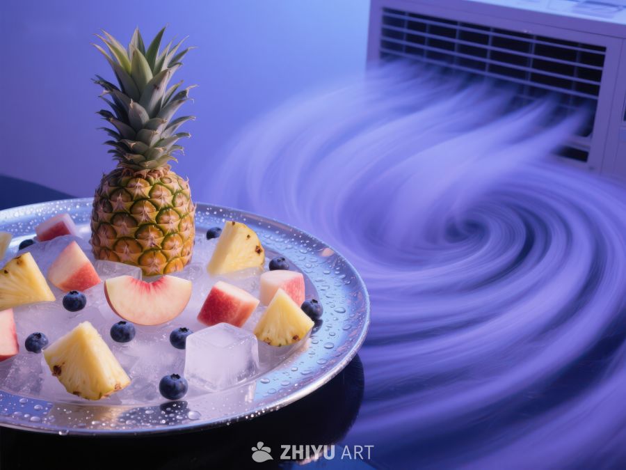 冰镇水果盘与空调冷气 23