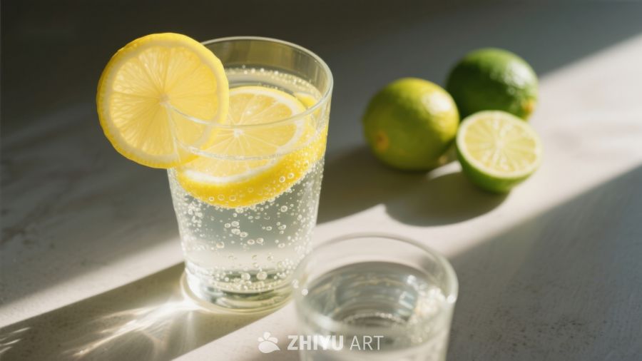 柠檬水与青柠的清新组合