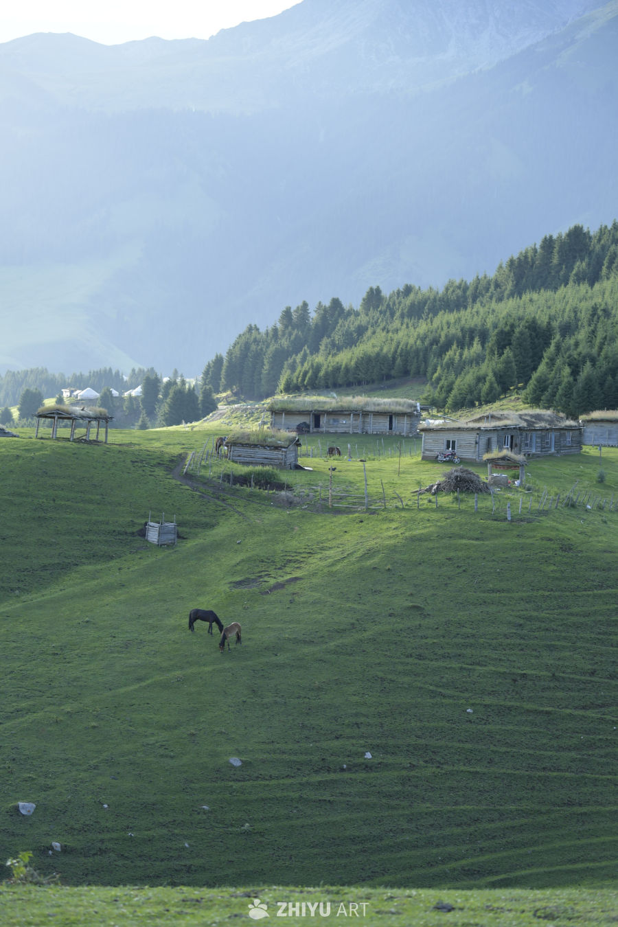山间小村