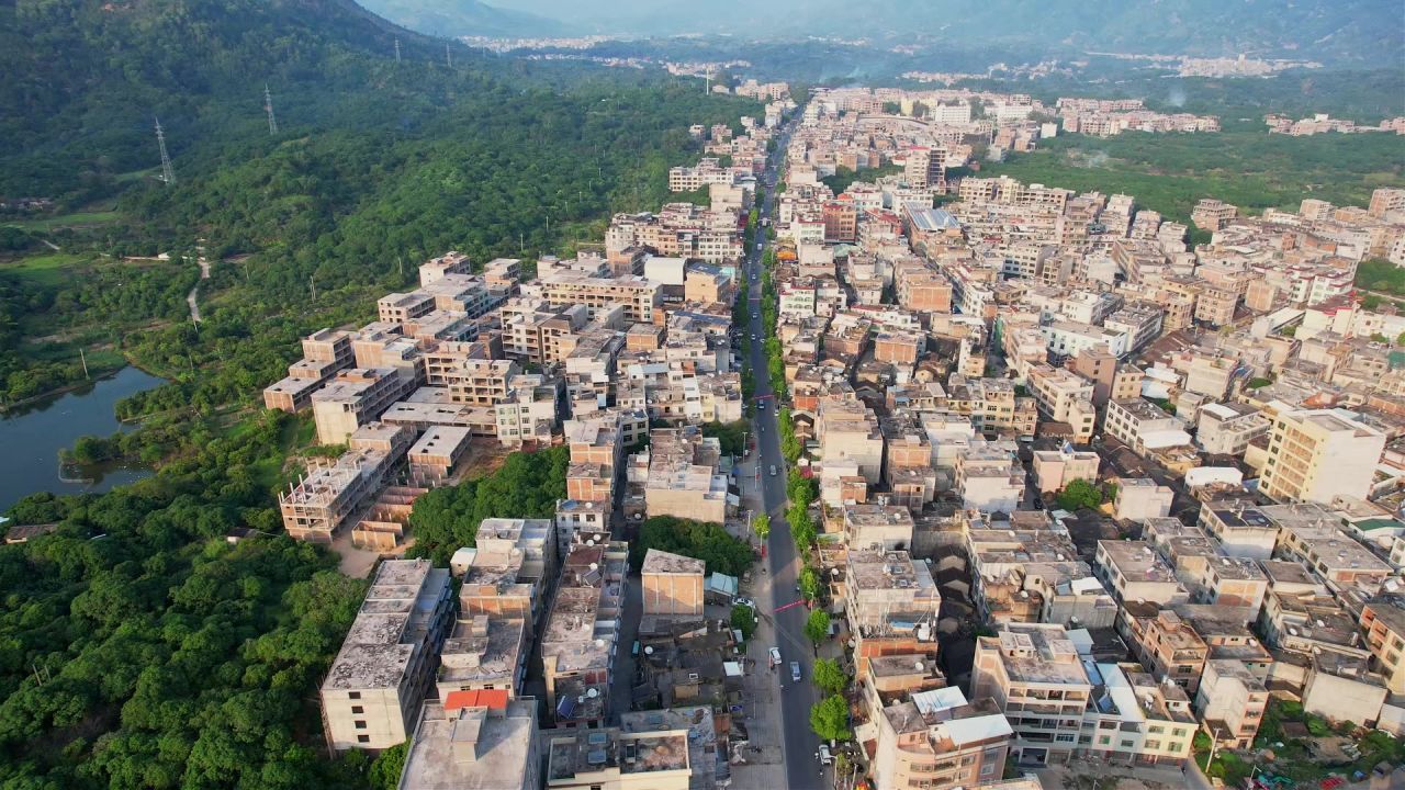 航拍福建新农村景观 6