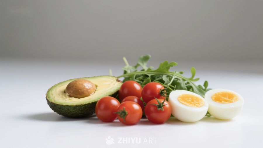 新鲜食材组合静物