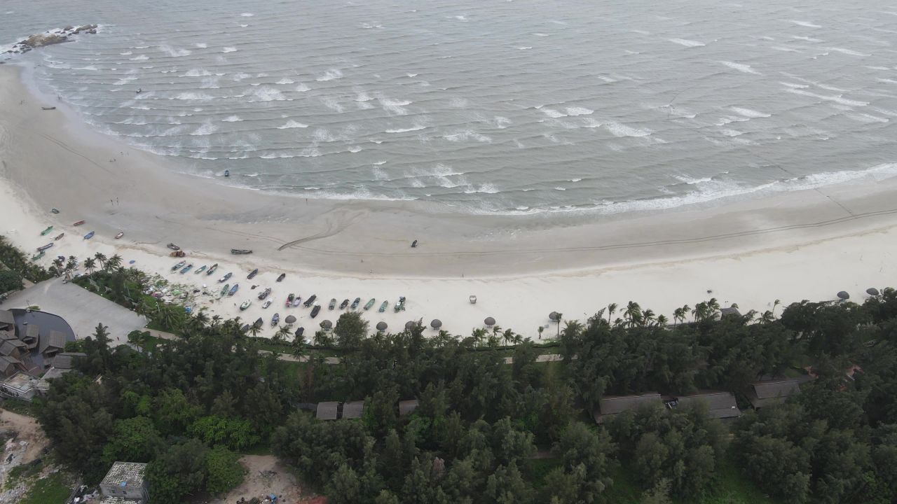 广东茂名浪漫海岸风景区航拍 14