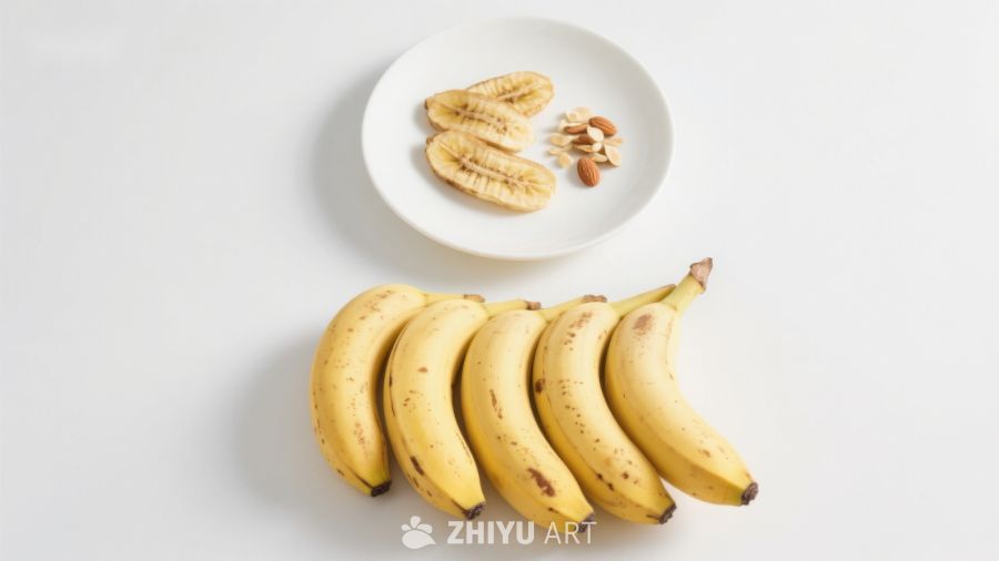 香蕉与坚果的健康搭配 482