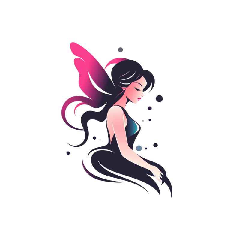 女性头像艺术png