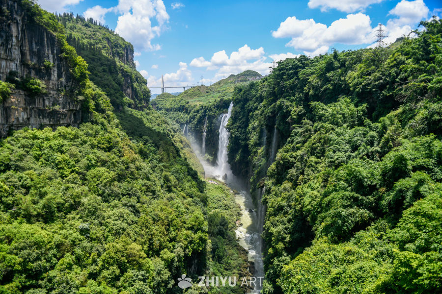 马岭河峡谷瀑布 5