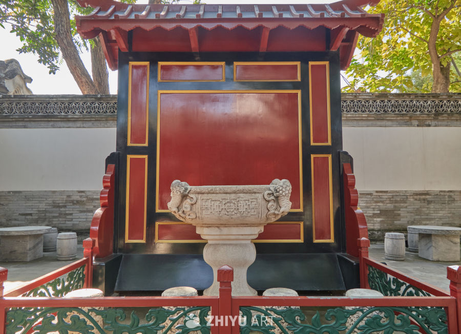 北京梅兰芳旧居内庭院景观