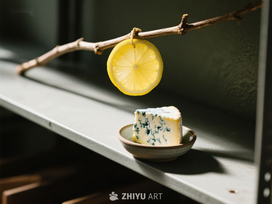 柠檬与蓝纹奶酪的静谧组合 272