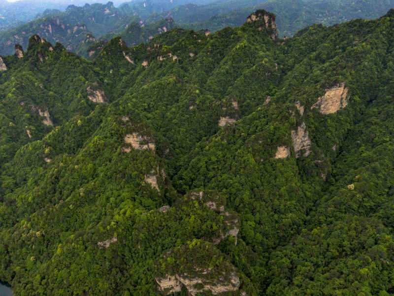 湖南张家界山川地貌