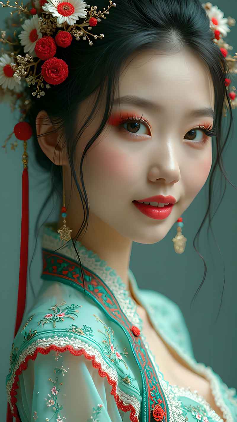 艺术美女新中式主体系列 32