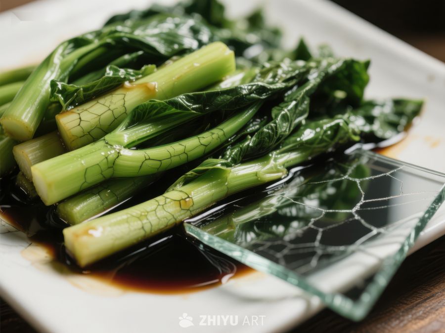 清炒时蔬配酱油，健康美味 1186