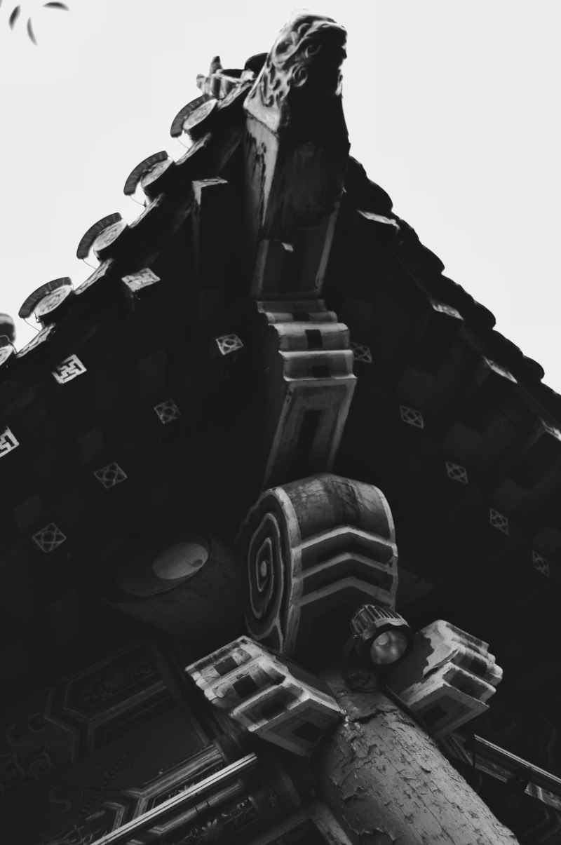 古建筑的一角