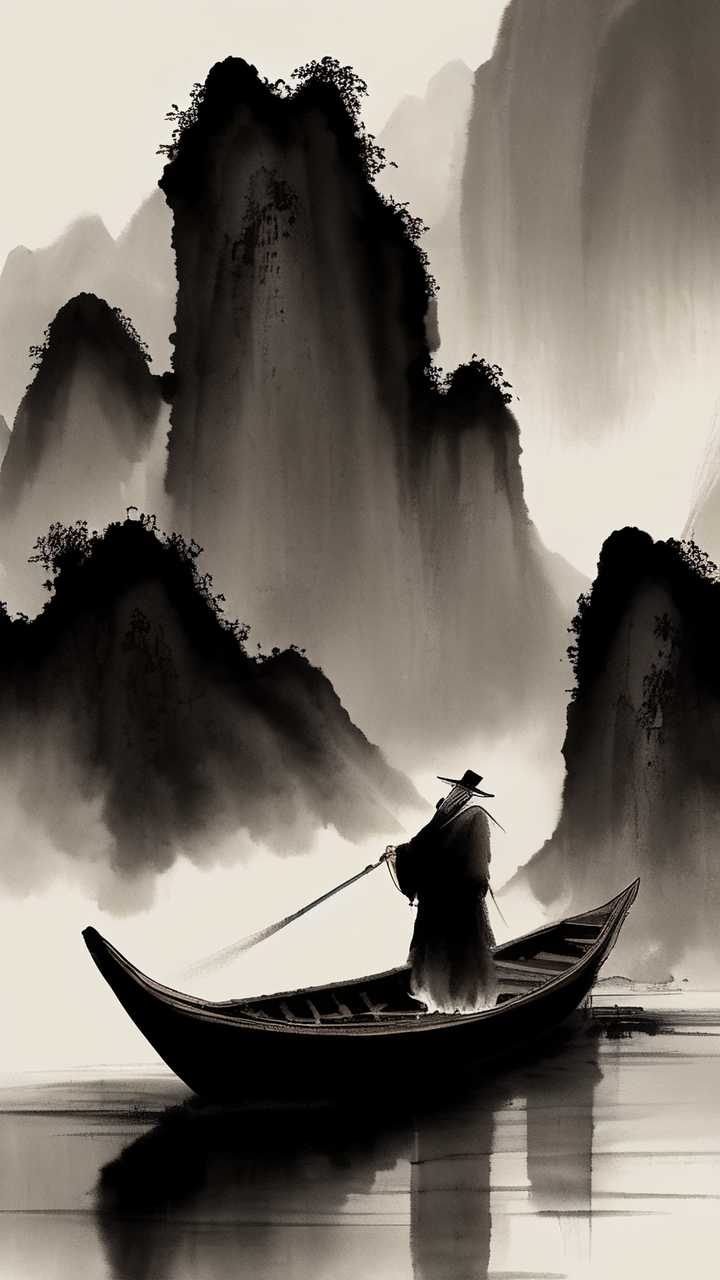 山水画插画