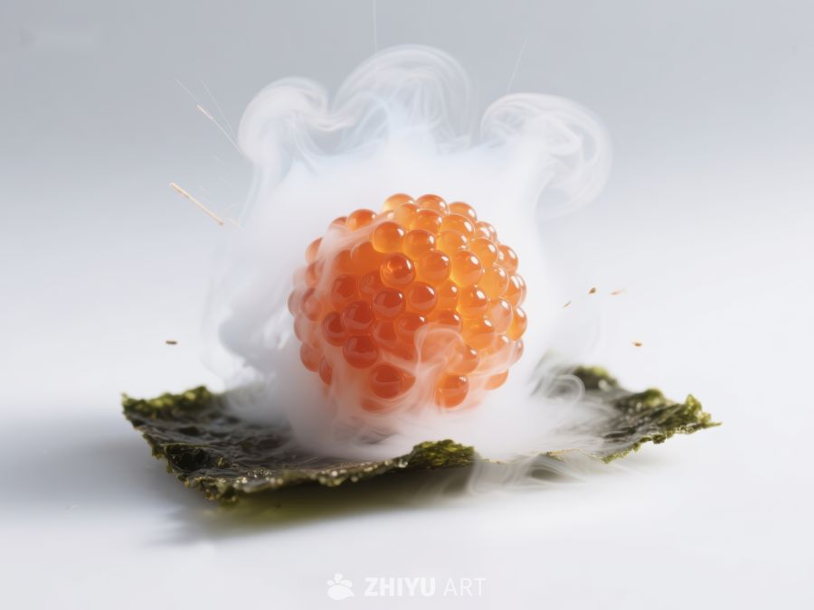 烟雾缭绕的鱼子球 1318