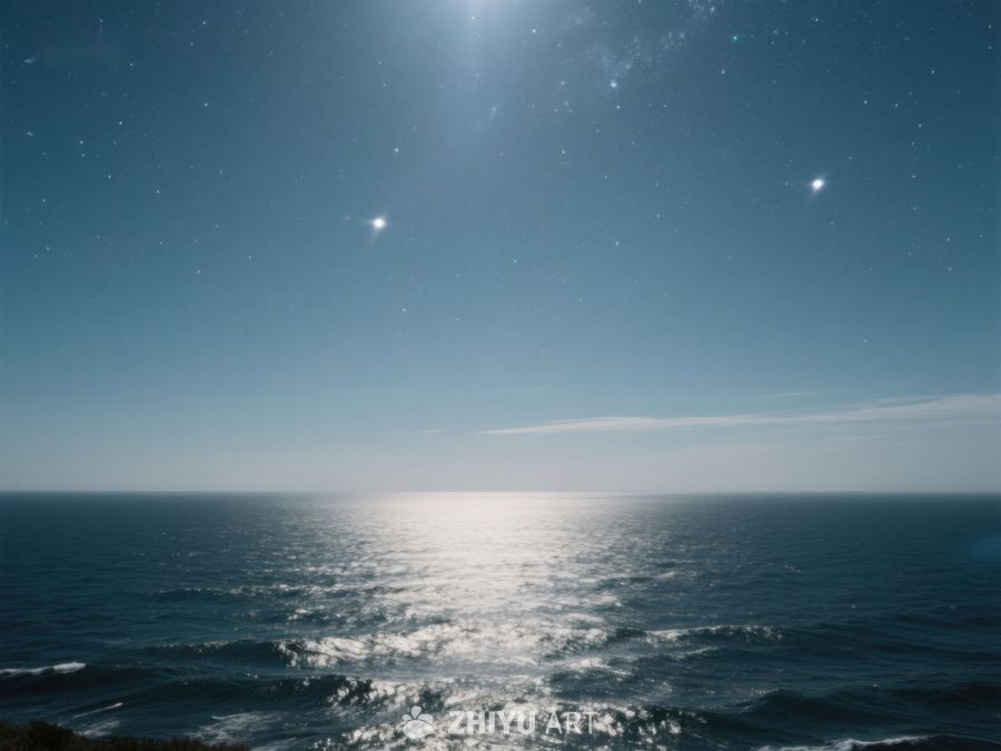 夜空下的海洋风光 333