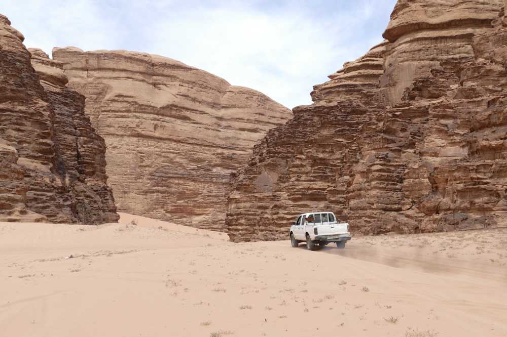 约旦沙漠砂石沙