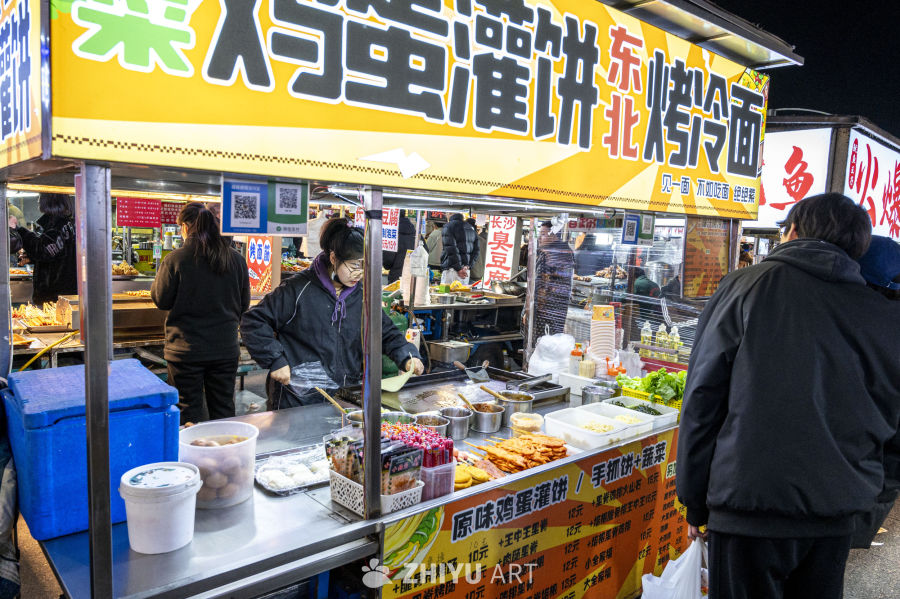 街头小吃人间烟火深夜食堂 16