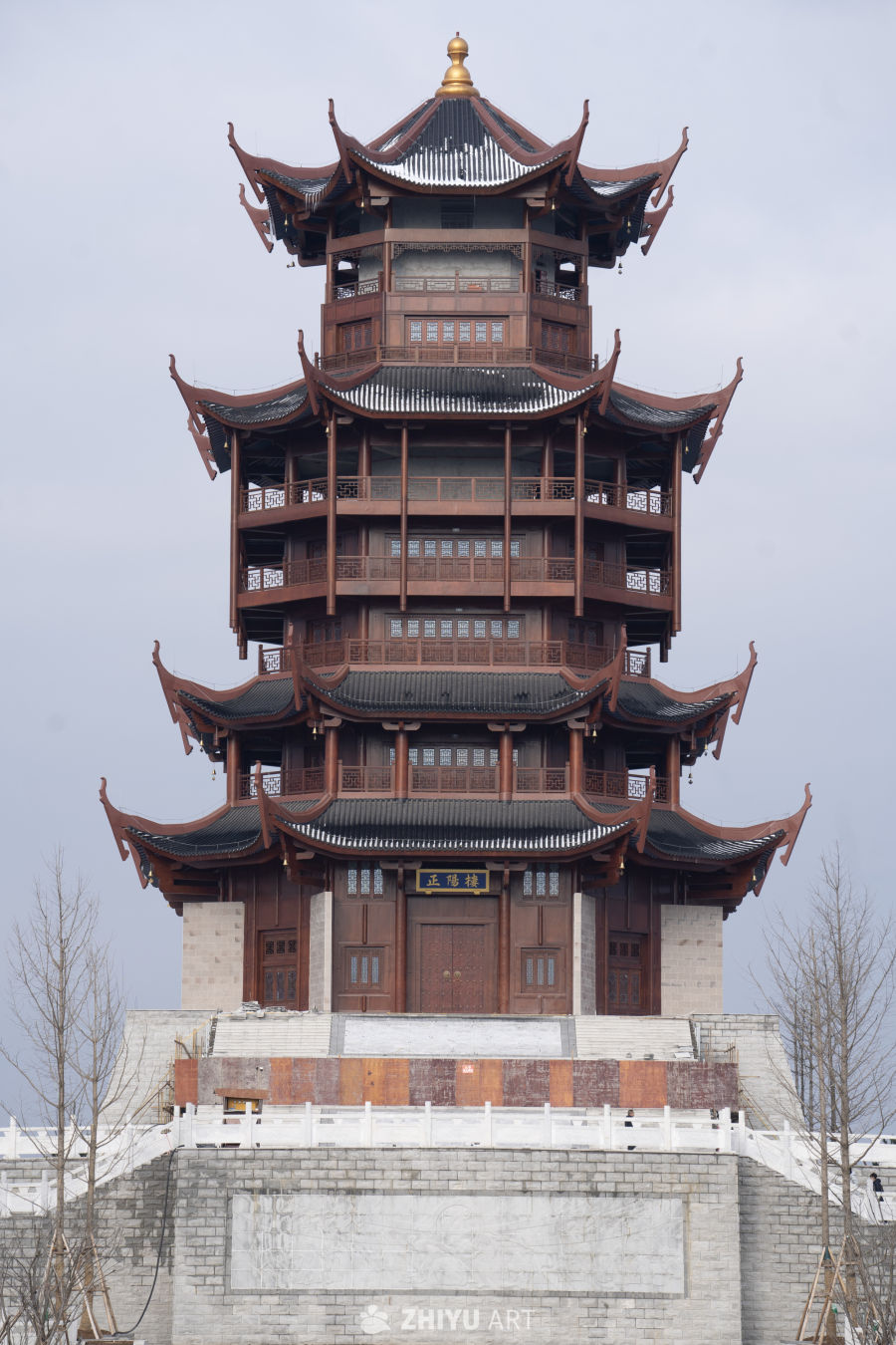 冬天黔江正阳楼