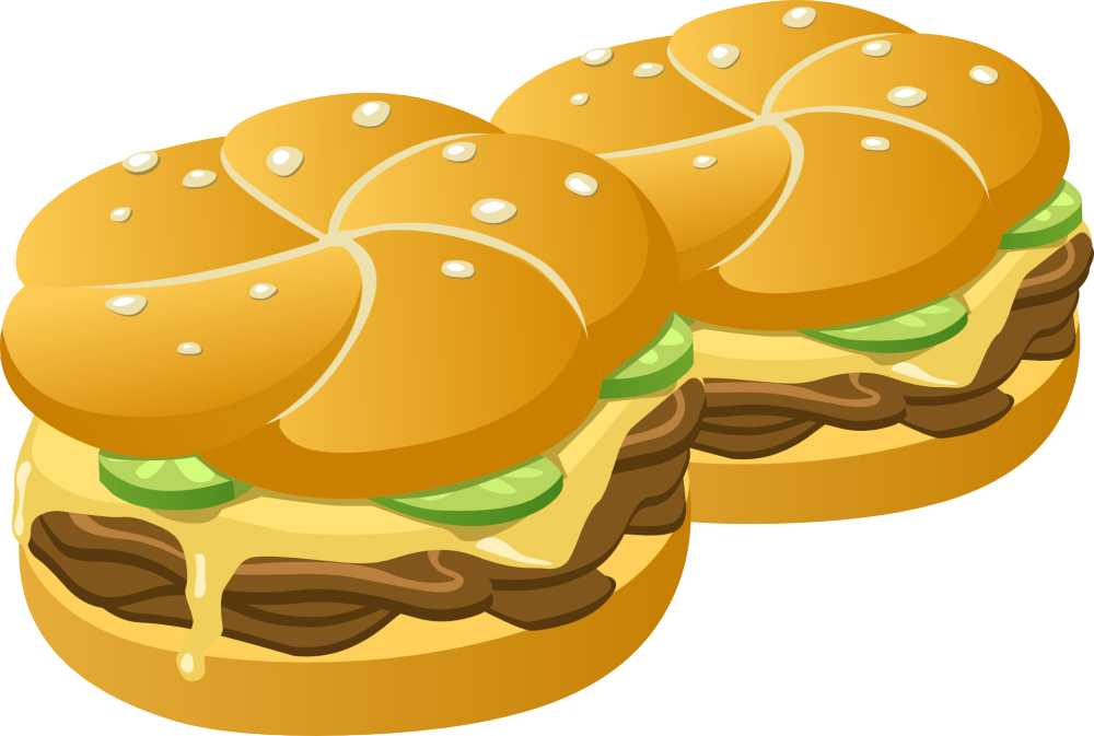 汉堡包汉堡馒头辊三明治吉士汉堡奶酪面包美味美国牛肉肉快食品
