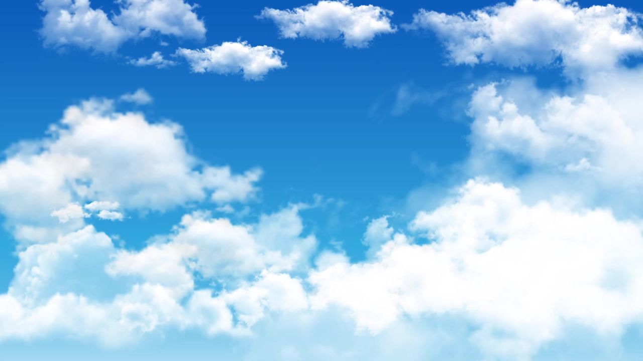 云天气天空美丽天堂气氛大气光循环空气蓝色