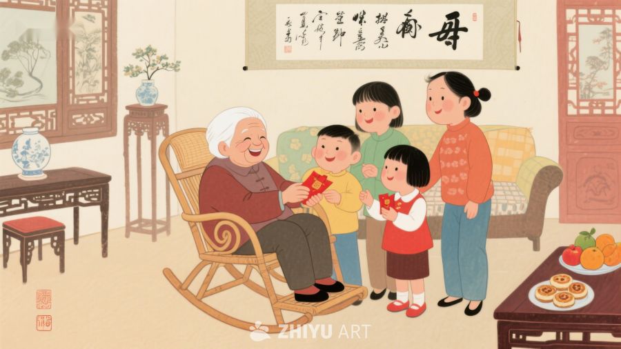 温馨家庭共度时光 904
