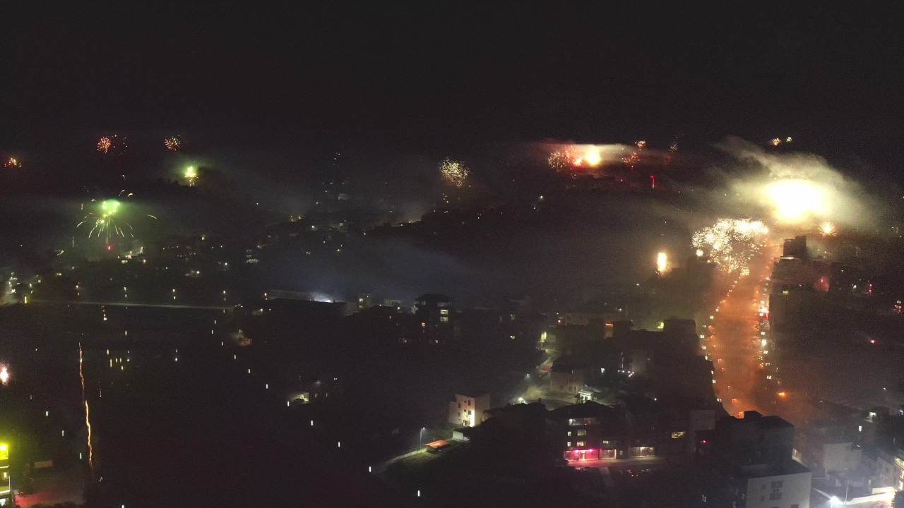 二五年除夕紫金烟花二