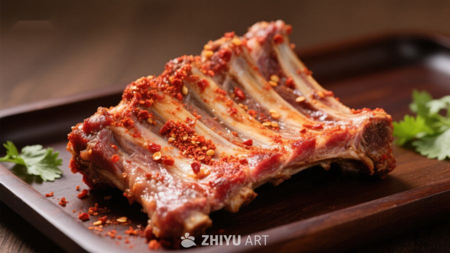 香辣排骨，诱人美味