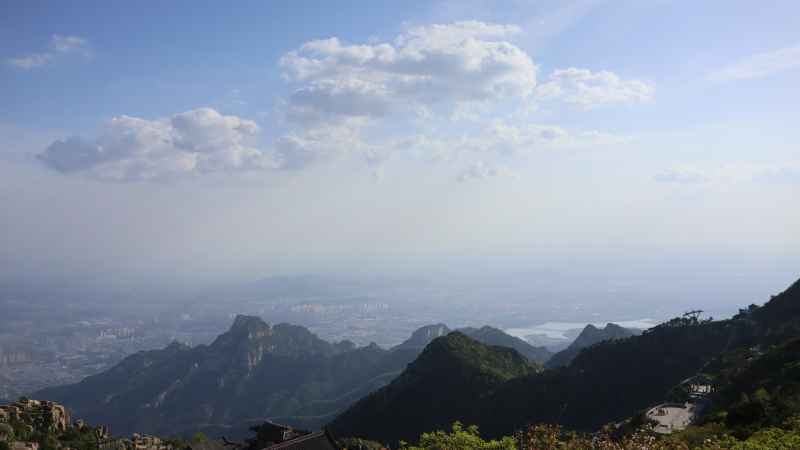 “会当凌绝顶，一览众山小”。五岳独尊泰山系列 10
