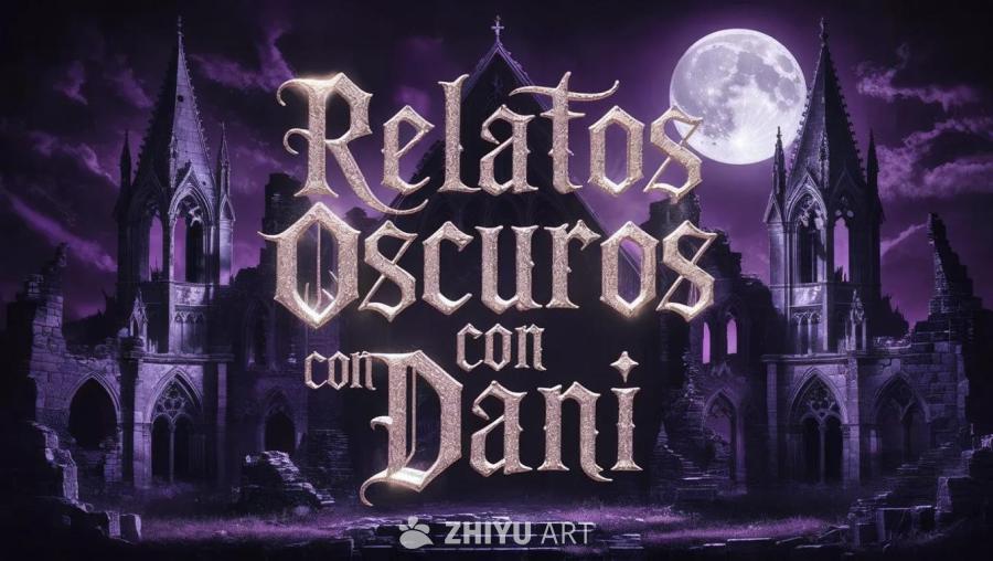 图片中是哥特式字体写成的“Relatos Oscu