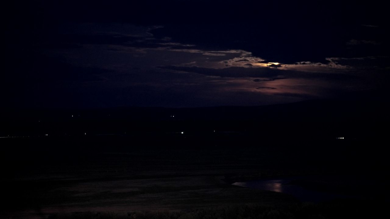 夜晚夜色朦胧