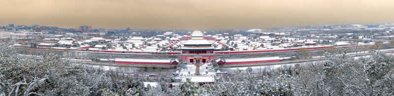 瑞雪紫禁城