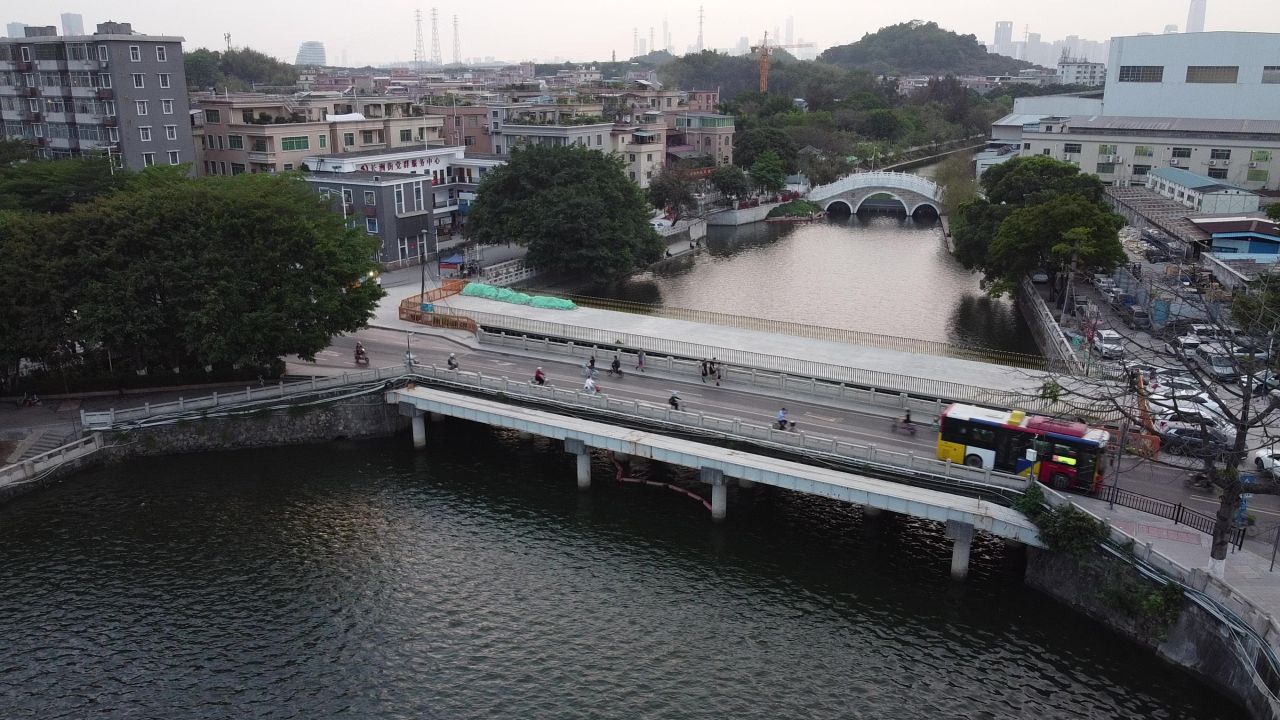广州长洲岛航拍
