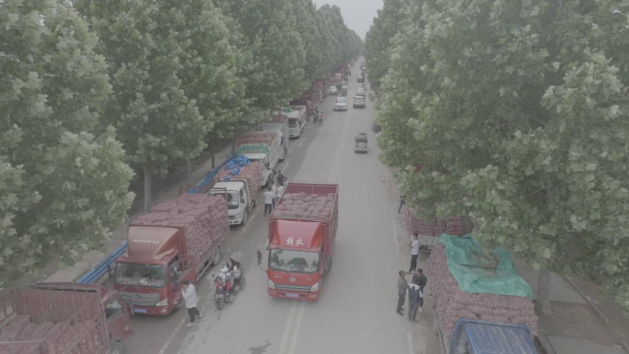 繁忙的货运场景