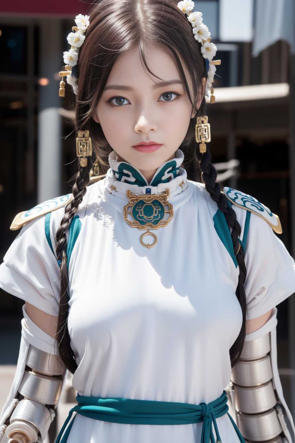 赛博美女