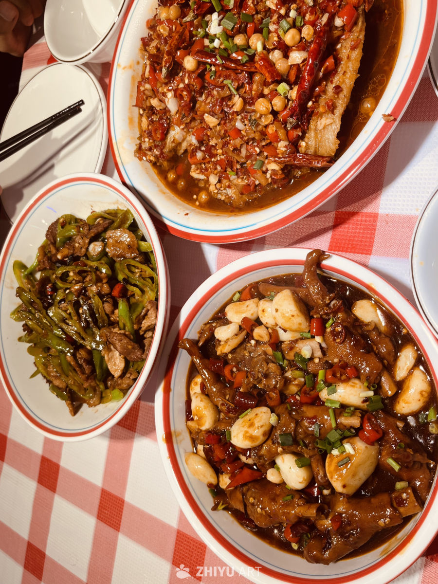 家常美味：辣椒炒肉与红烧肉