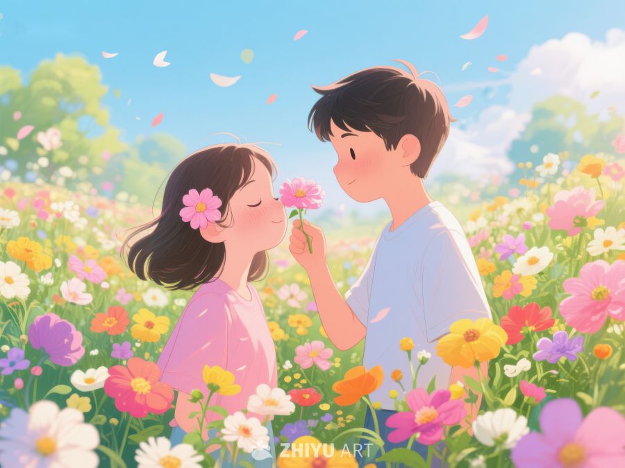 花田中的温馨时刻 361