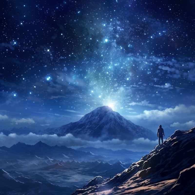 星空下的微光