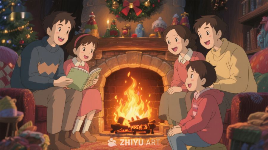 家庭围炉共度温馨圣诞夜 136