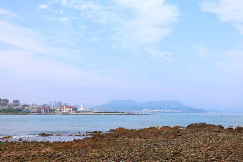 小麦岛的海