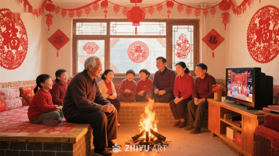家庭围炉共度温馨时光 531