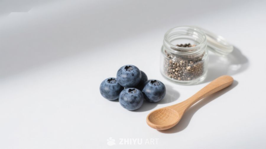 蓝莓与奇亚籽的健康搭配 173