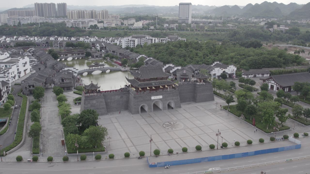 航拍古城 5