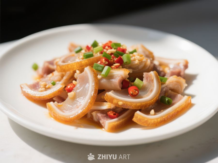 凉拌猪耳，清新爽口的美味佳肴 871