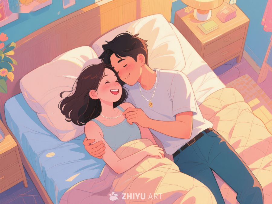温馨床头的甜蜜时光 738