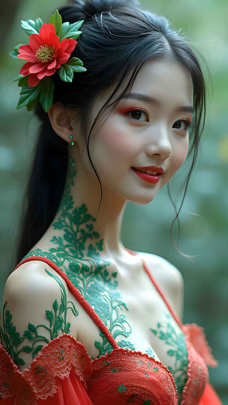 艺术美女新中式主体系列 57
