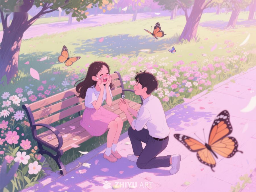 公园长椅上的浪漫求婚 195