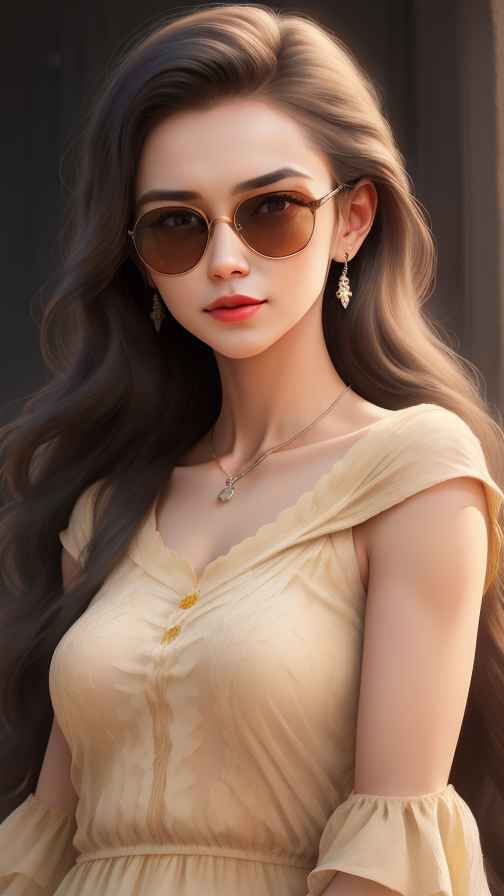 吊带美女
