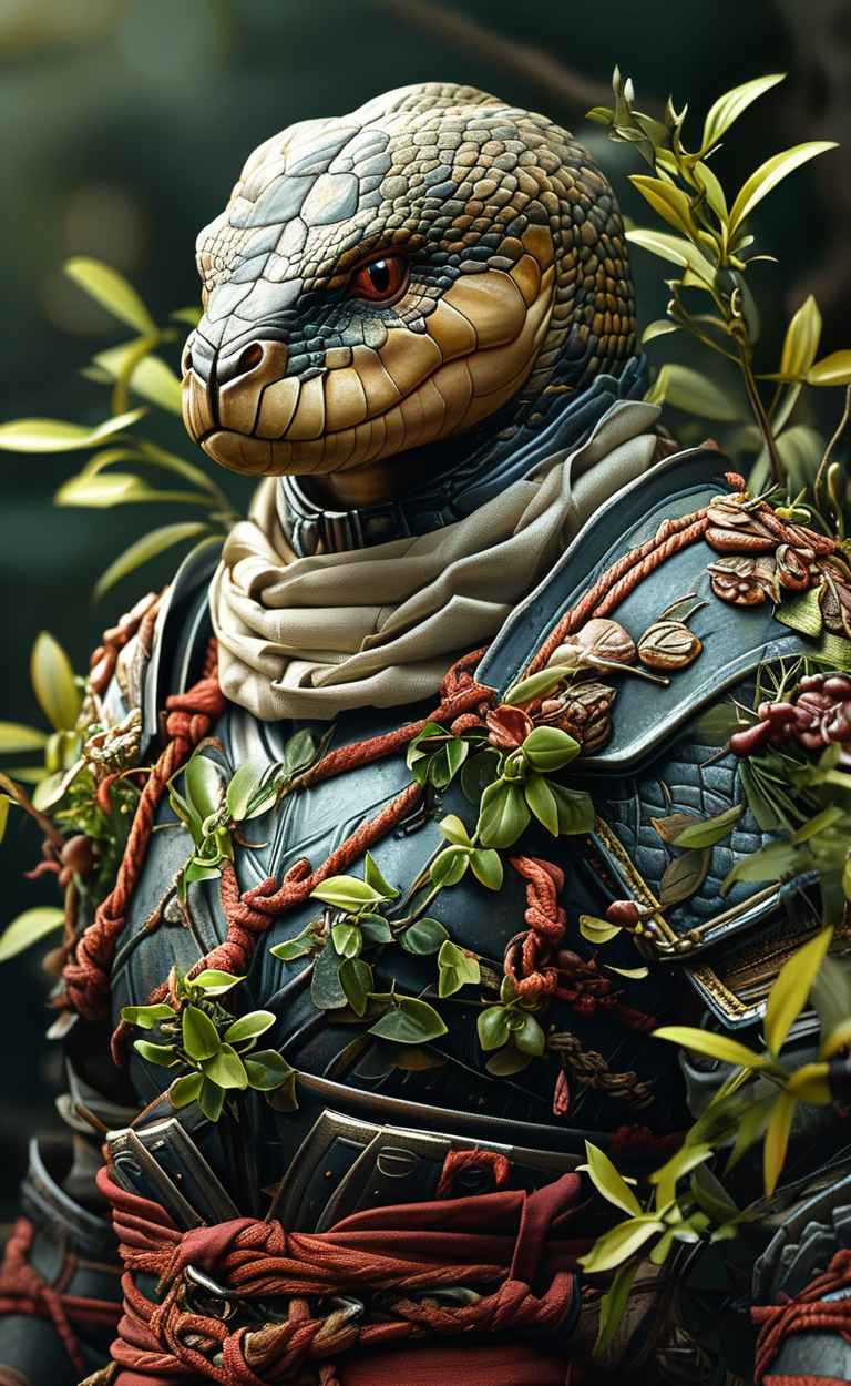 蛇穿铠甲，蛇年 3